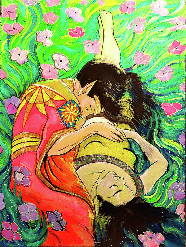 Death in the Garden of Dreams - Art Print