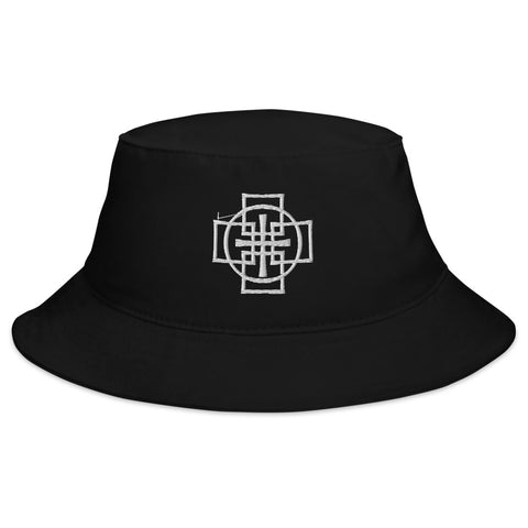 Swedenborg Cross Bucket Hat