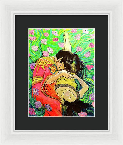 Death in the Garden of Dreams  - Framed Print