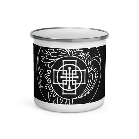 Swedenborg Cross Enamel Mug