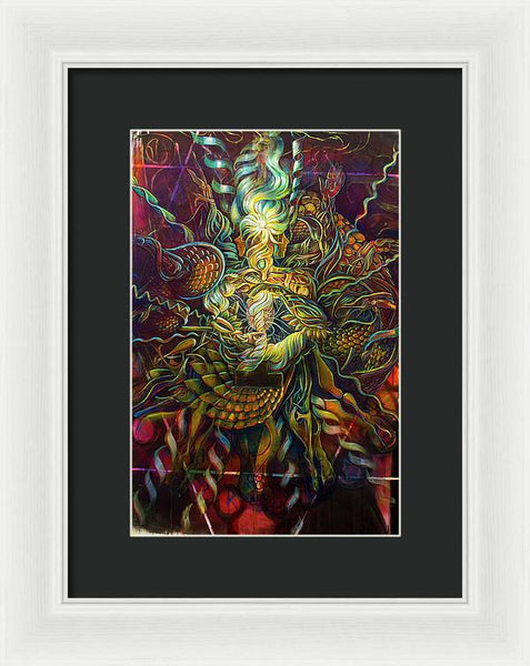 Quantum Clock - Framed Print